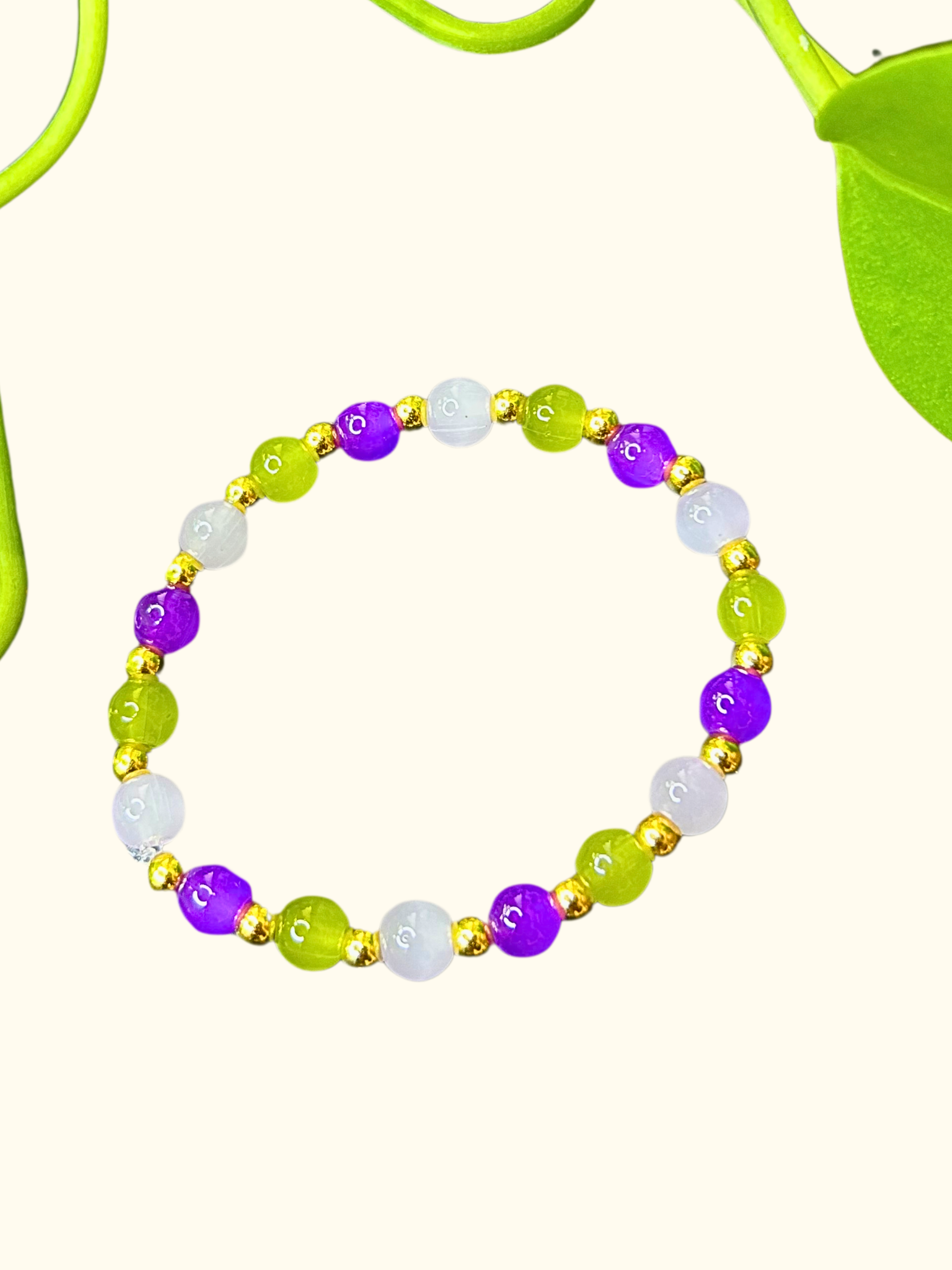 Glass Bead Bracelet