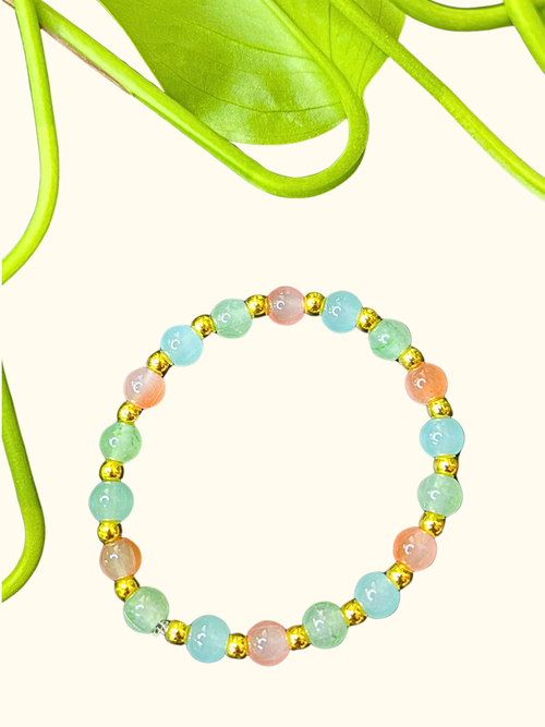 Glass Bead Bracelet