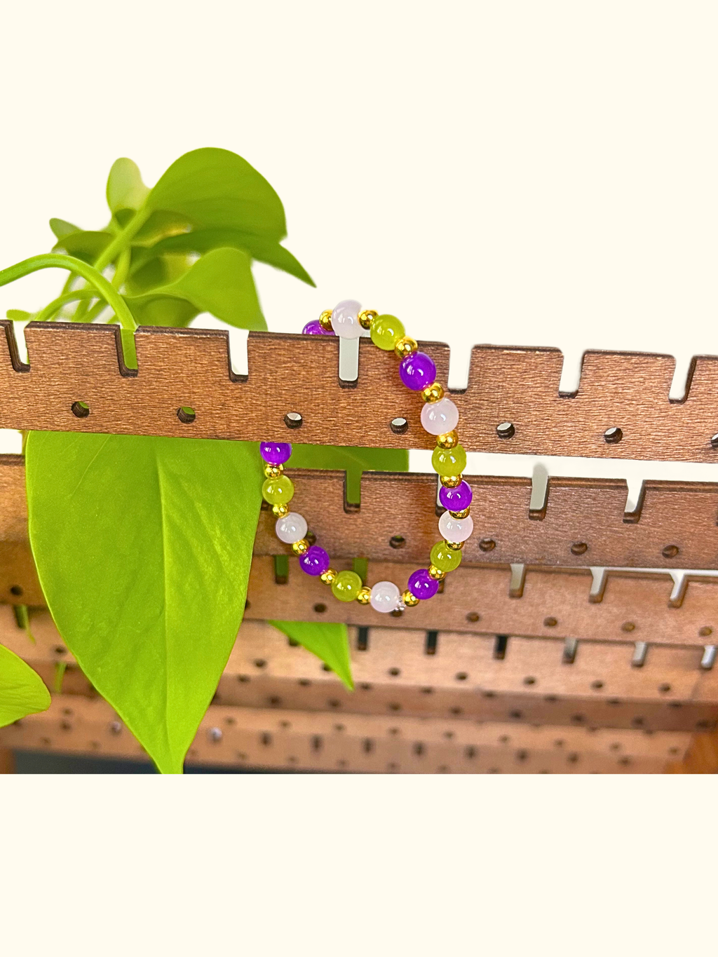 Glass Bead Bracelet