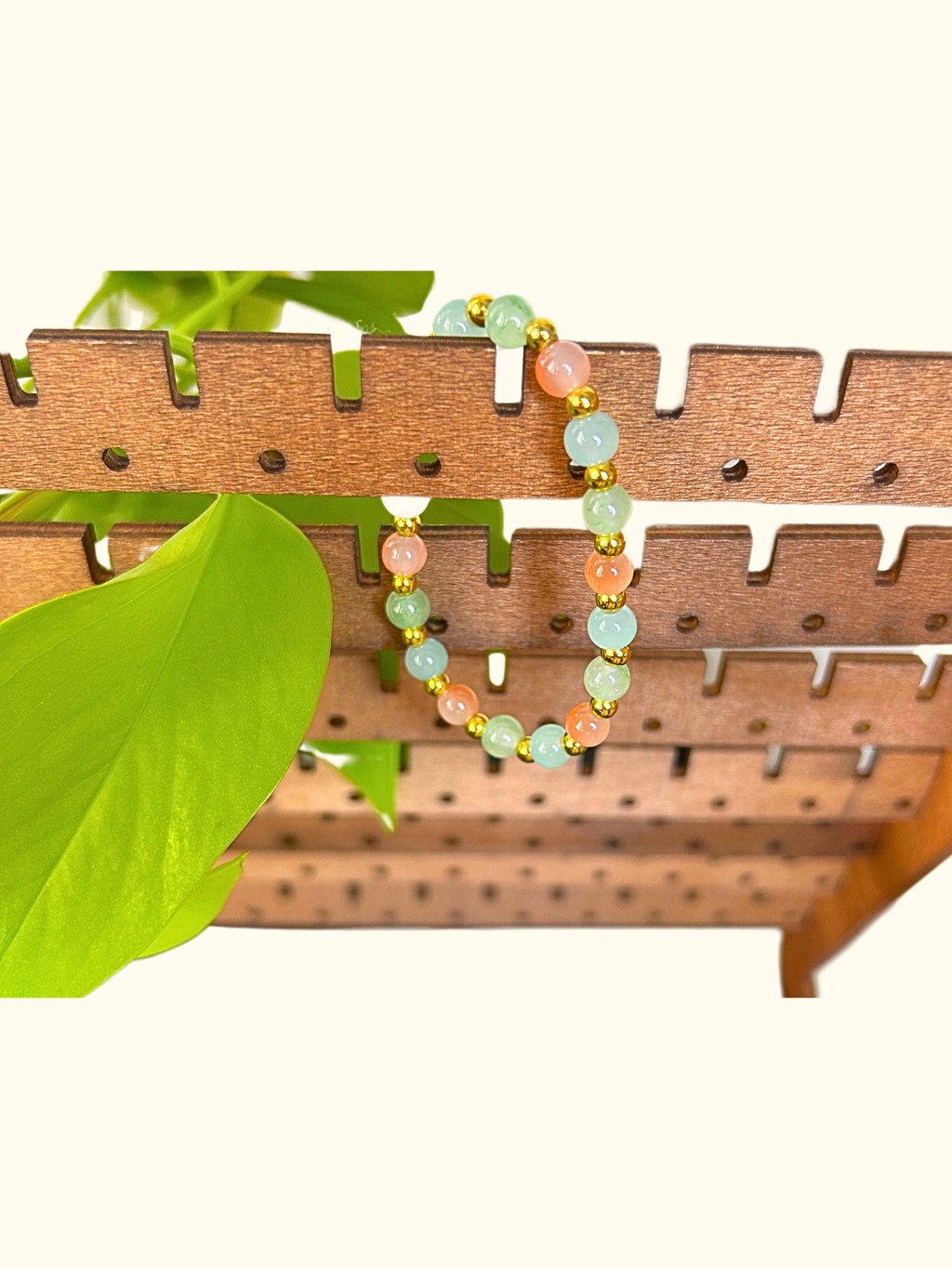 Glass Bead Bracelet